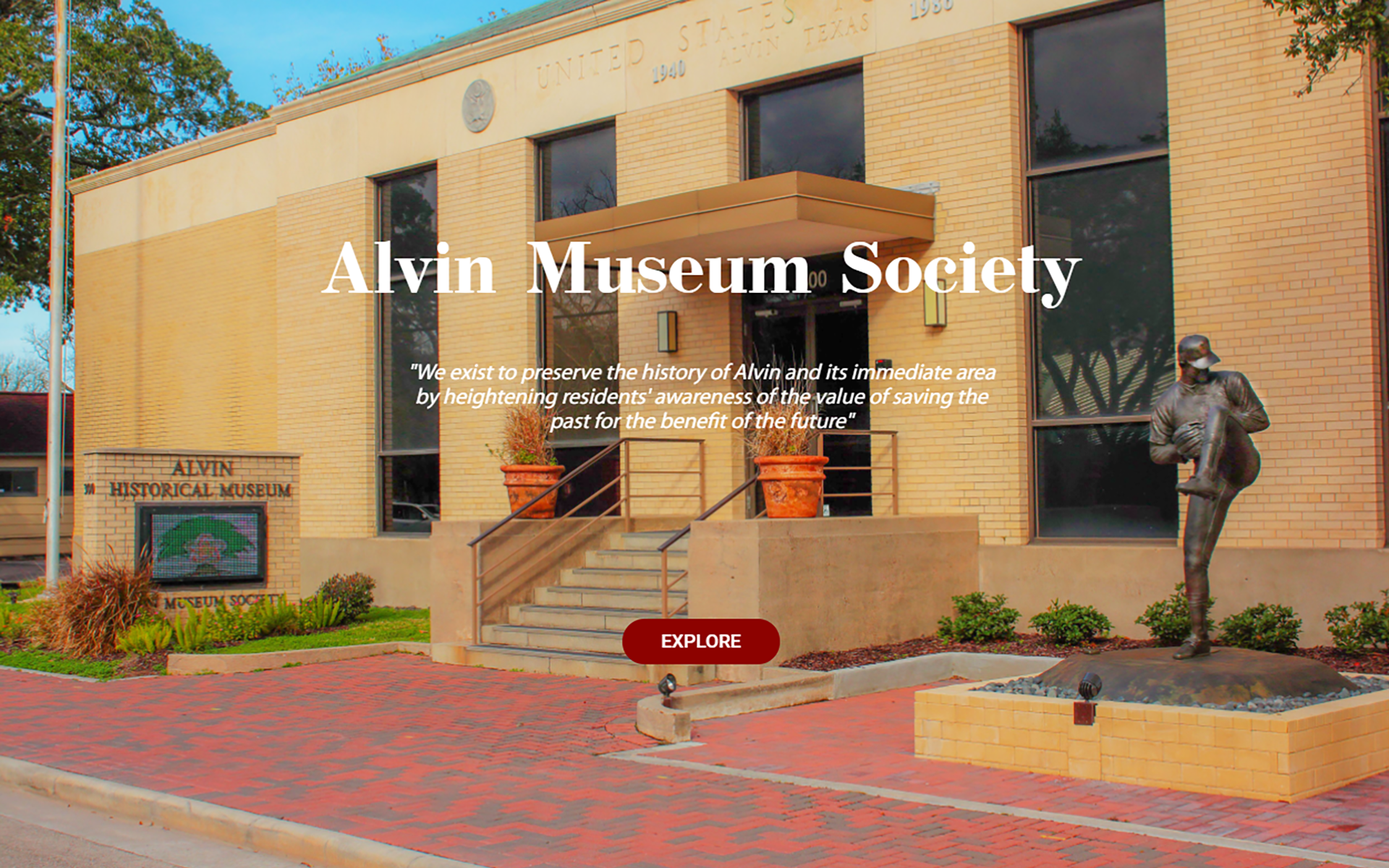 Alvin Museum Society 1920 x 1200